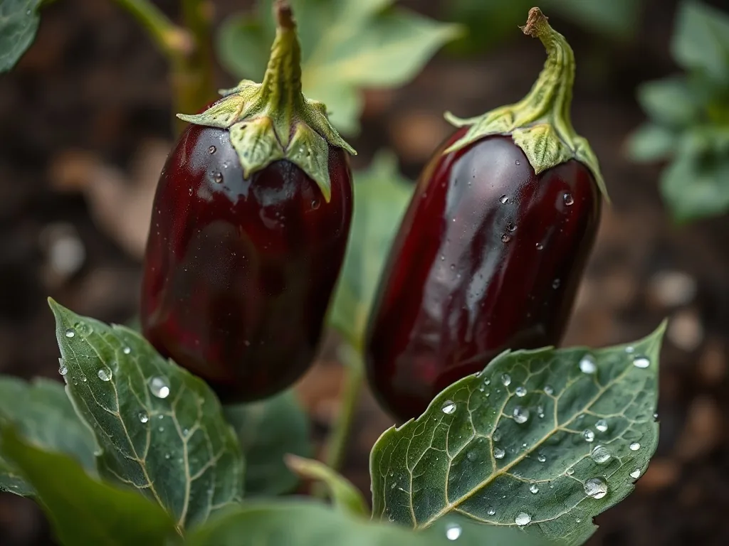 Duo pouss'cafés : aubergines confiturées, pommes pralinées